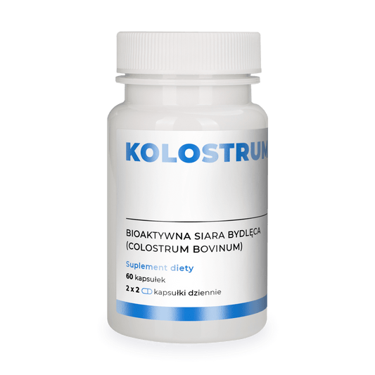 Kolostrum 200 mg - bioaktywna siara bydlęca Visanto