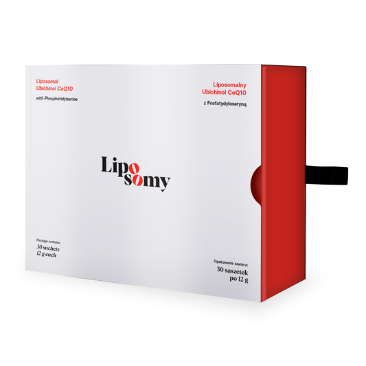 Ubichinol CoQ10 liposomalny + Fosfatydyloseryna i fosfatydylocholina