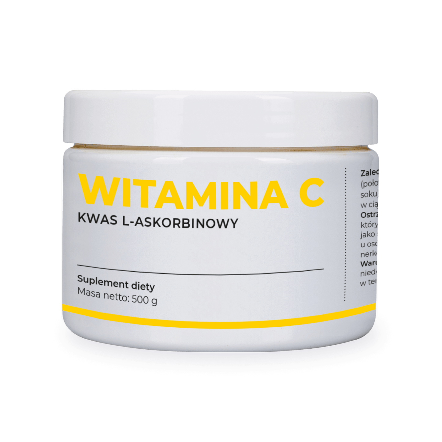 Witamina C - 100% kwas l-askorbinowy - Visanto