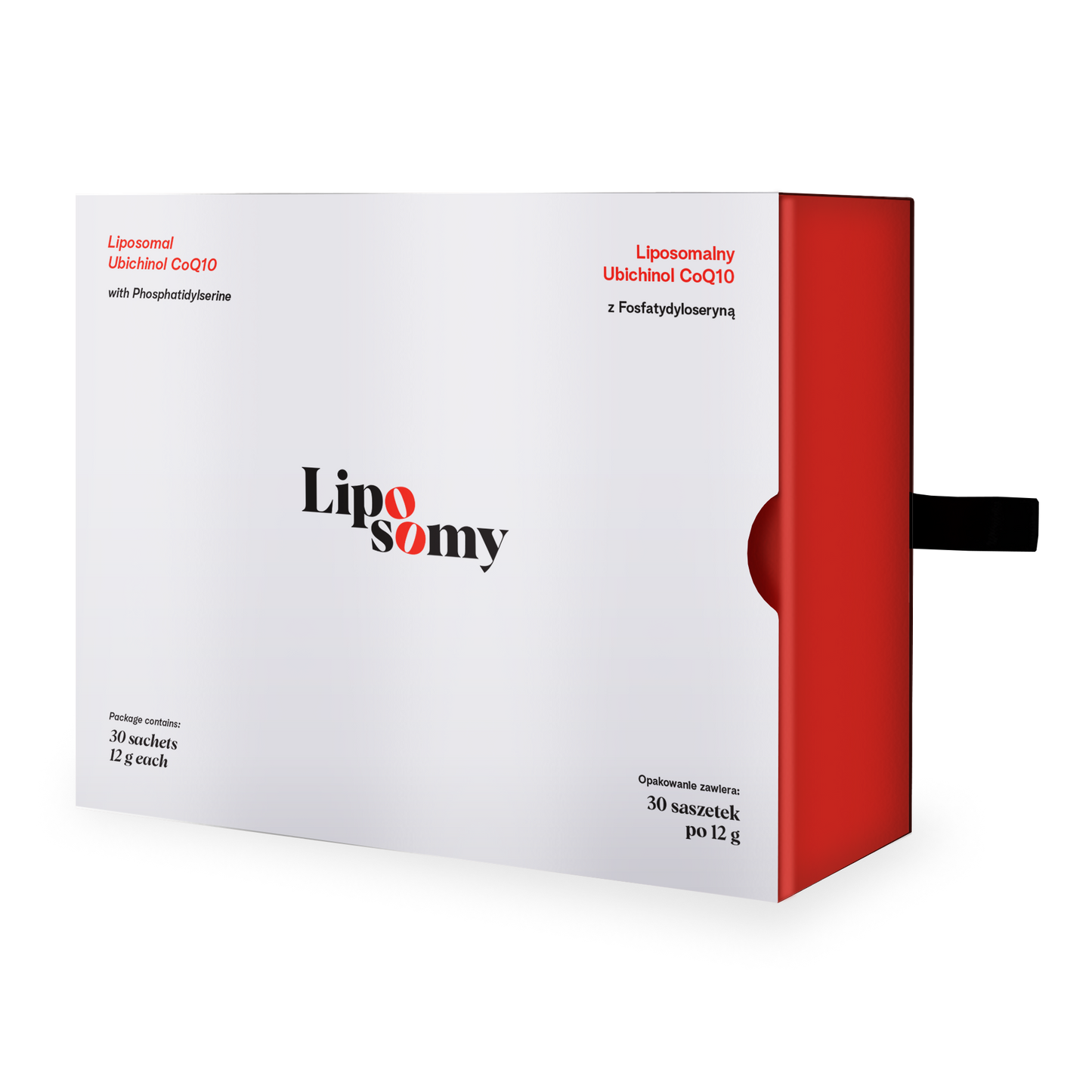 Ubichinol CoQ10 liposomalny + Fosfatydyloseryna i fosfatydylocholina