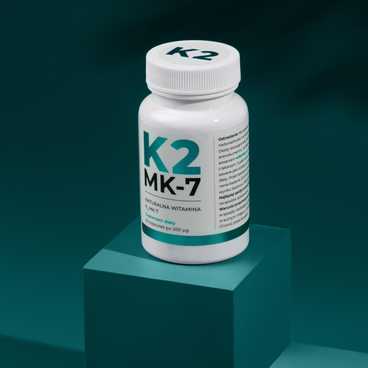 K2 MK-7 200 mcg - naturalna witamina Visanto